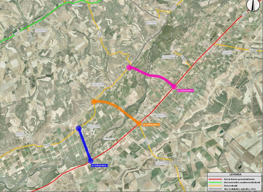 Estudio de alternativas del nuevo puente sobre el río Esla