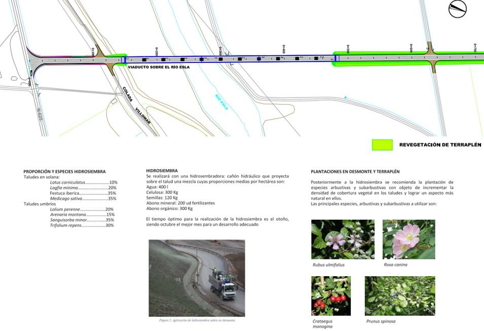 Medidas correctoras del nuevo puente sobre el río Esla