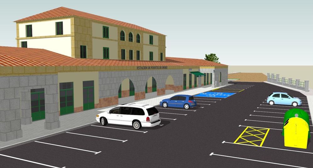 Remodelación de la estación de Fuentes de Oñoro