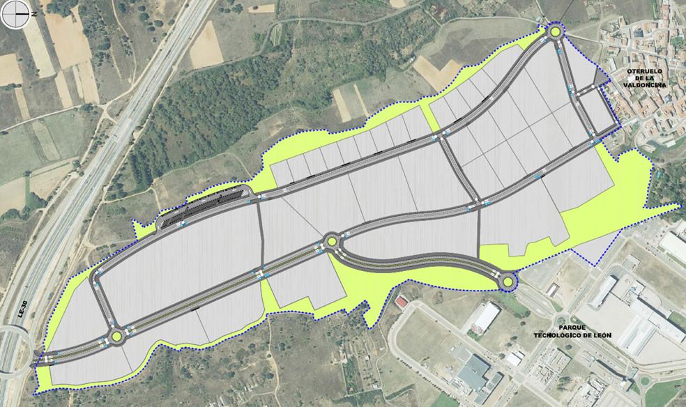 Urbanización de la ampliación del Parque Tecnológico de León